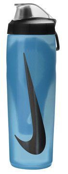 Бутылка Nike REFUEL BOTTLE LOCKING LID 24 OZ синий, черный Уни 709 мл N.100.7668.420.24