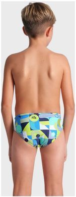 Плавки-сліпи для хлопчиків Arena WALLPAPER SWIM BRIEFS мультиколор Діт  009096-750