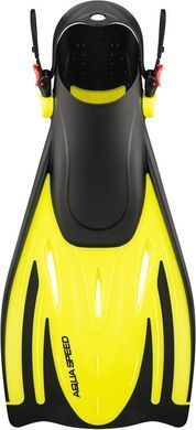 Ласти Aqua Speed WOMBAT 528-18-1 чорний, жовтий Діт 27-31 528-18