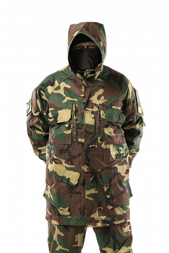 Куртка камуфляжна тактична для ВСУ Brotherhood Gorka Вудленд 60-62/182-188 BH-T-J-W-60-182