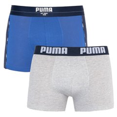 Труси-боксери Puma STATEMENT BOXER 2P синій, сірий Чол L 00000009311