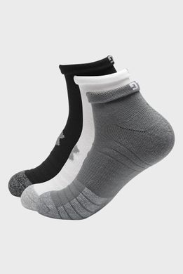 Шкарпетки UA Heatgear Low Cut 3pk сірий Уні XL 00000025429
