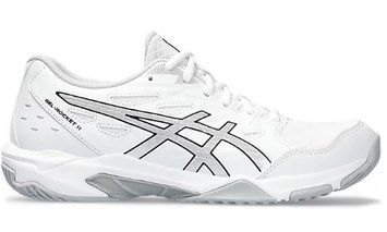 Кроссовки сквош женщин. Asics Gel-Rocket 11 white/silver (41,5) 9.5 X00000034105