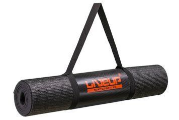 Килимок для йоги LiveUp YOGA MAT TOTAL BLACK LS3231-04bl