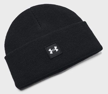 Шапка Under Armour Halftime Shallow Cuff чорний Чол OSFM 1379990-001