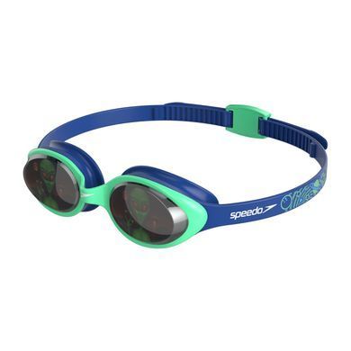 Очки для плавания Speedo ILLUSION 3D PRT JU синий, зеленый OSFM 00000022817