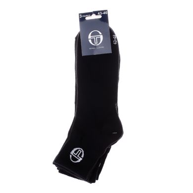 Шкарпетки Sergio Tacchini 3-pack чорний Діт 27-30 арт 83510606-1 00000008187