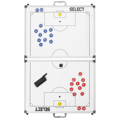 Тактическая доска Select Tactics board alu - белый football 45х30 см 729390-001