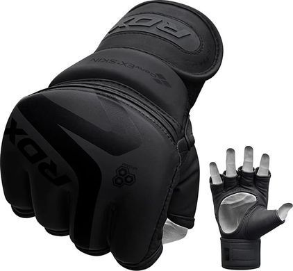 Тренировочные перчатки RDX GRAPPLING GLOVES F15 черный S (GGR-F15MB) GGR-F15MB