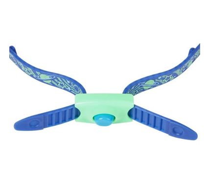 Окуляри для плавання Speedo ILLUSION 3D PRT JU синій, зелений Діт OSFM 00000022817