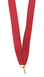 Стрічка Універсальна з карабіном (комплект 10шт) червоний b 15мм арт ЛУ-06 00000016713 фото 2