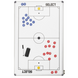 Тактическая доска Select Tactics board alu - белый football 45х30 см 729390-001 фото 1