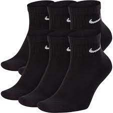 Шкарпетки Nike U NK EVERYDAY CUSH ANKLE 6PR-BD чорний Уні  SX7669-010