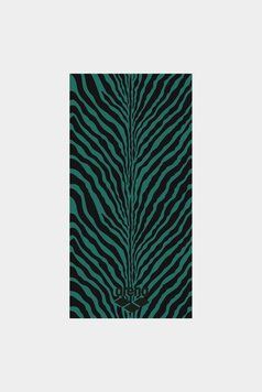 Рушник ZEBRA TOWEL чорно-зелений 160 x 80 см. 011042-506