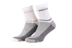 Шкарпетки Sergio Tacchini 3-pack сірий, білий, помаранчевий Уні 36-40 00000008265