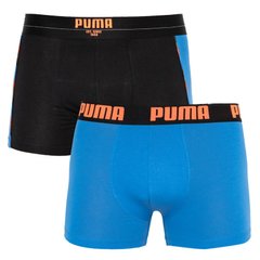 Труси-боксери Puma STATEMENT BOXER 2P чорний, синій Чол XL 00000009320
