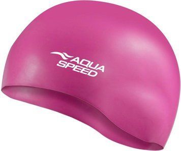 Шапка для плавання Aqua Speed MONO 6203 темно-рожевий Уні OSFM 111-29