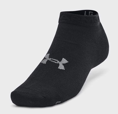 Шкарпетки Under Armour Essential Low Cut 3pk чорний Уні LG 00000029140