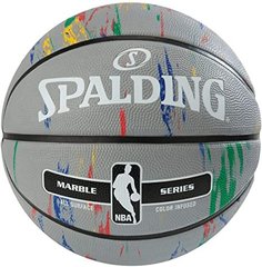 Мяч баскетбольный Spalding NBA Marble Out Ball 83883Z №7