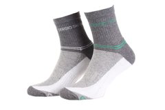 Шкарпетки Sergio Tacchini 3-pack сірий, білий, зелений Уні 36-40 00000008266