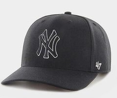 Кепка MVP 47 Brand MLB NEW YORK YANKEES DP черный Уни OSFA 00000029717