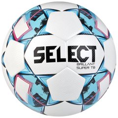 М'яч футбольний Select Brillant Super TB FIFA біло-синій Уні 5 00000016231
