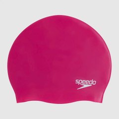 Шапка для плавання Speedo MOULDED SILC CAP AU рожевий Уні OSFM 00000022584