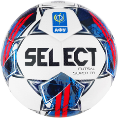 М'яч футзальний Select FUTSAL SUPER TB v22 АФУ біло-чевоний, синій Уні 4 00000024197