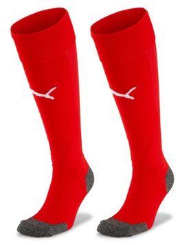 Гетри Puma Team LIGA Socks червоний, чорний Чол 43-46 703438-01