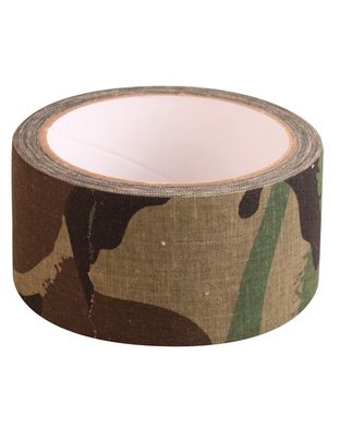 Скотч маскувальний KOMBAT UK Tactical Fabric Tape kb-tft-camo