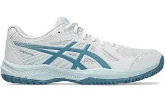 Кроссовки для сквоша Asics Upcourt 6 White/Saba Blue 12.5 1071A104-105