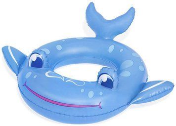 Плавальне кільце Aqua Speed BESTWAY ANIMAL SHAPED Whale синій Діт 84 х 71 см 9773