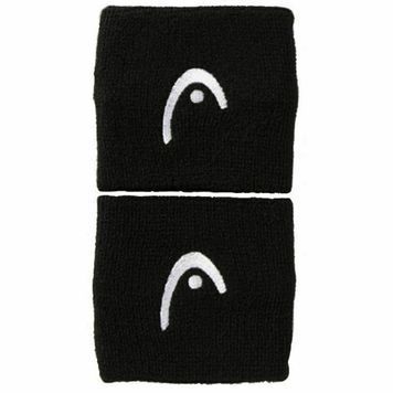 Напульсники Head New Wristband 2,5" black (nylon) 2 шт 285-050 bk