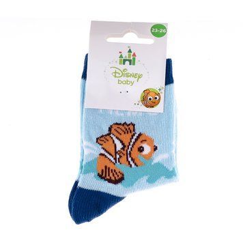 Шкарпетки NEMO-BEBE GARCON NEMO + ECRITURE блакитний-синій  43847651-7