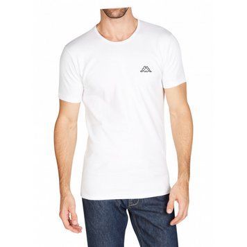 Футболка Kappa T-shirt Mezza Manica Girocollo білий Чол XXL K1304 Bianco