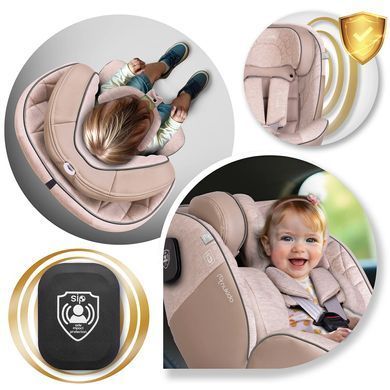 Автокресло Nukido Aero Line ISOFIX 0-36 кг, бежевое. 710122