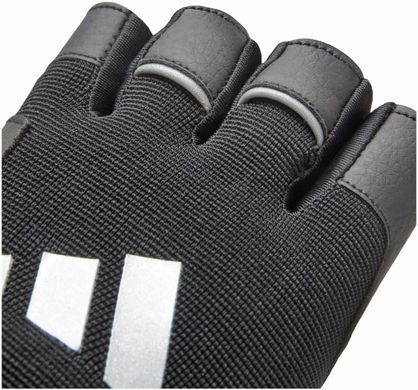 Рукавички для тренінгу Adidas Wrist Wrap Training Gloves чорний Уні S ADGB-15051