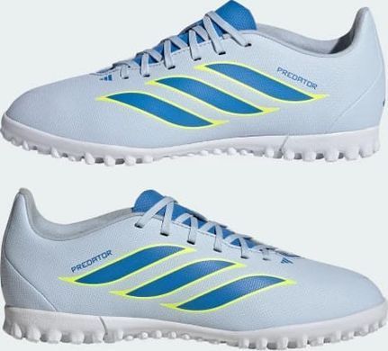 Сороконожки детские Adidas PREDATOR CLUB TF J голубой 33 (1UK) 20 см JS0366