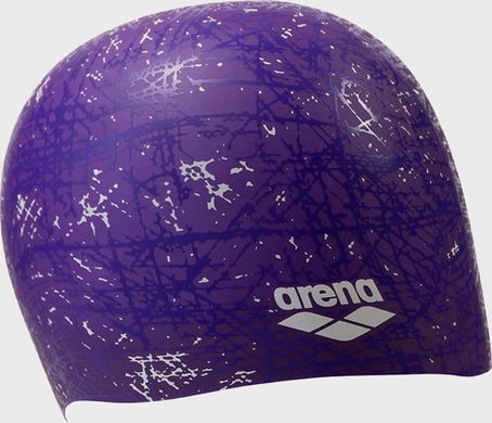 Шапка для плавання Arena PRINT 2 фіолетовий One Size 1E368-275