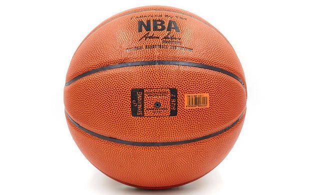 М'яч баскетбольний PU №7 SPALD BA-4256 NBA SILVER BA-4256