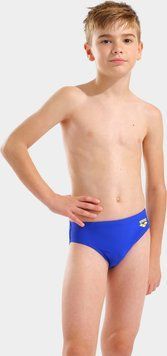 Плавки-сліпи для хлопчиків Arena TALES SWIM BRIEFS синій, жовтий 164 см 009086-802