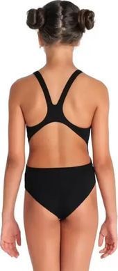 Купальник закритий для дівчат Arena TEAM SWIMSUIT SWIM TECH SOLID чорний Діт 116 см 004764-550