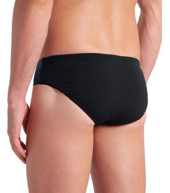 Плавки-сліпи для чоловіків Arena FOGGY DOTS SWIM BRIEFS чорний Чол 90 00000032485
