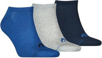 Шкарпетки Head SNEAKER 3PPK UNISEX синій, сірий, темно-синій Уні  761010001-001