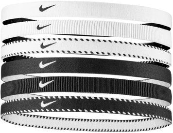 Повязка на голову Nike FLEX CLASSIC HEADBANDS 6PK черный, белый One Size N.101.1927.189.OS