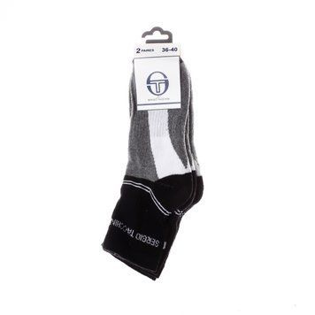 Шкарпетки Sergio Tacchini 3-pack чорний, сірий, білий Уні 36-40 13150661-3