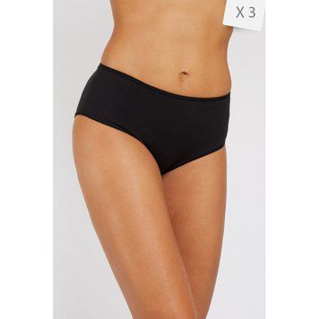 Труси-сліпи Kappa Slip MIDI 3P чорний Жін  K2131 Nero