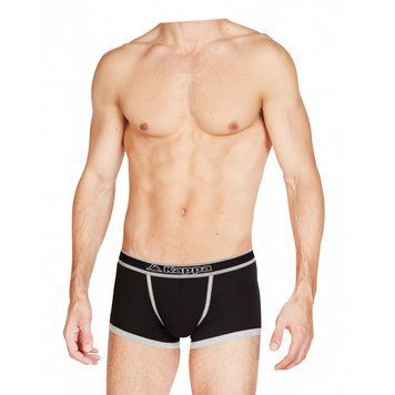 Труси-боксери Kappa Boxer Uomo Elastico Logo centrato чорний Чол L 00000013764
