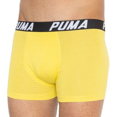 Труси-боксери Puma SPACEDYE STRIPE BOXER 2P сірий, жовтий Чол S 501002001-020