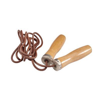 Скакалка шкіряна LiveUp JUMPROPE LEATHER LS3121